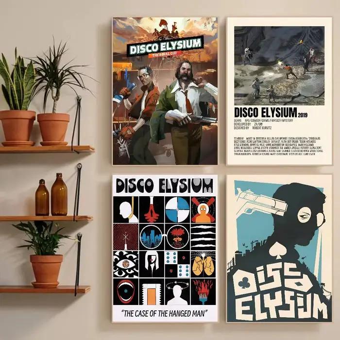 Affiche de jeu vidéo Disco Elysium