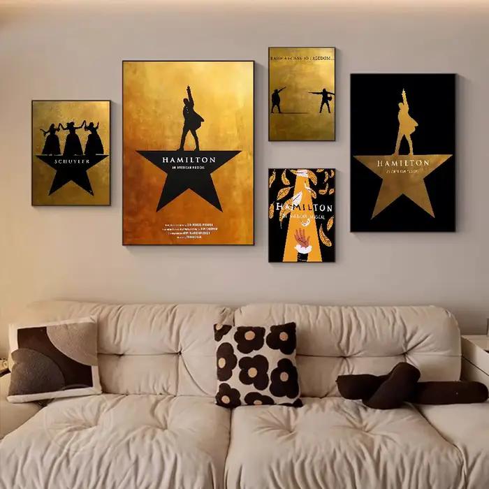 Affiche de théâtre Musical classique h-hamamilton