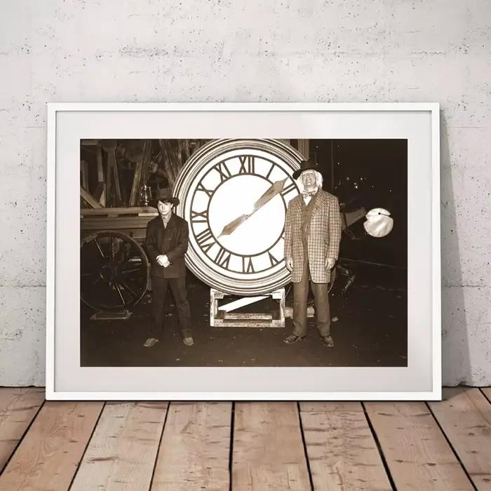 Tableau sur toile « Retour vers le futur »