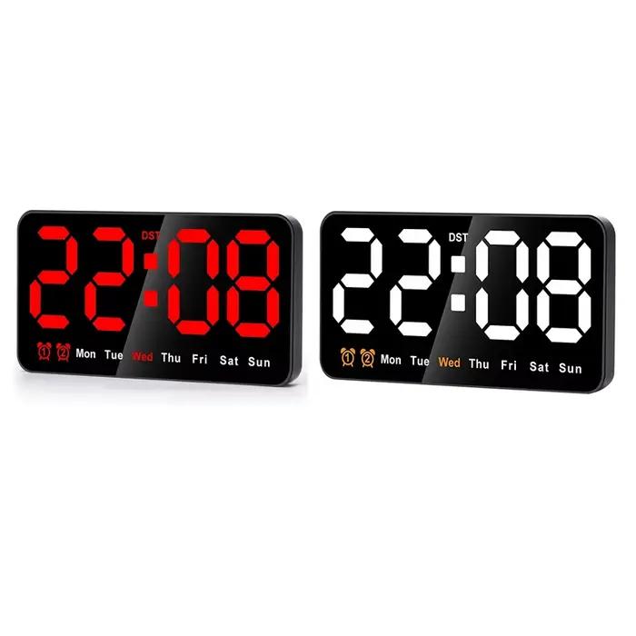 Horloge murale numérique à LED