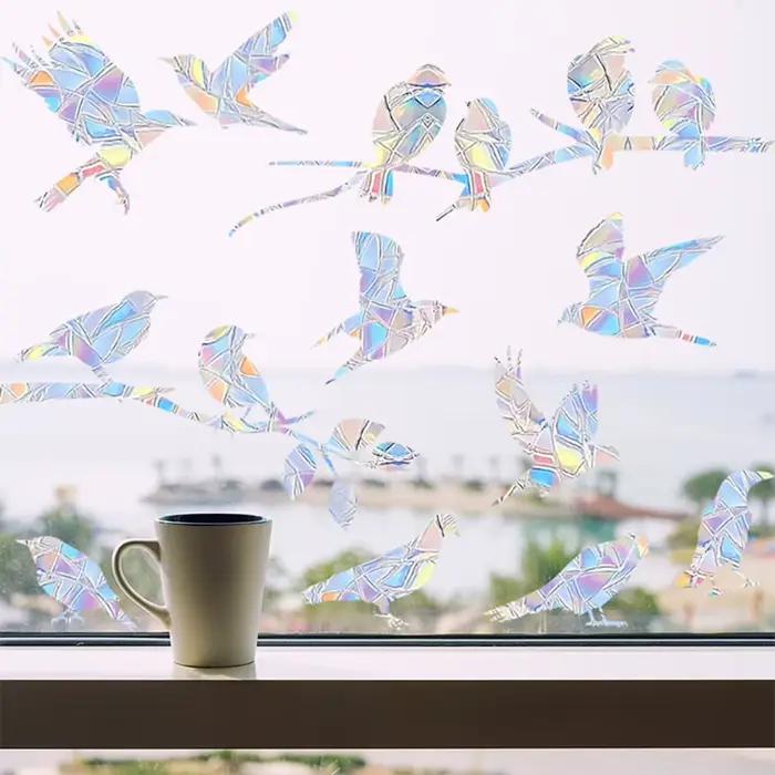 Autocollants oiseaux volants pour fenêtre