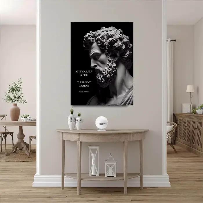 Affiche de Marcus Aurelius-Marcus Aurelius citations toile Art mural