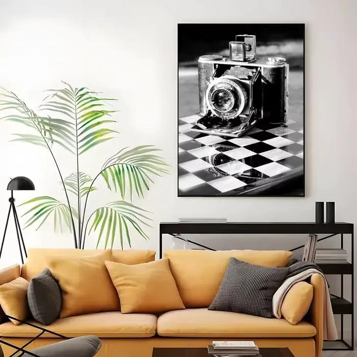 Affiche classique vintage en noir et blanc