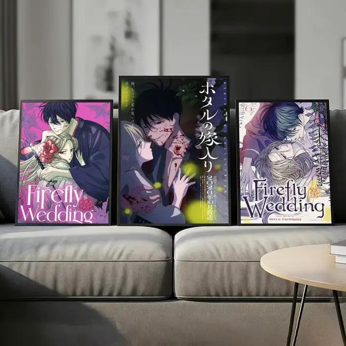 Affiche de mariage Anime F-Firefly