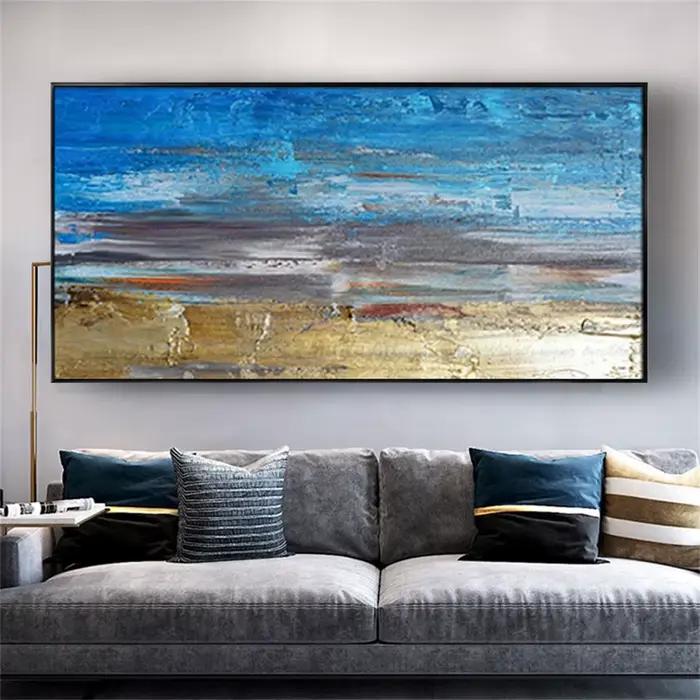 Peinture sur toile sans cadre