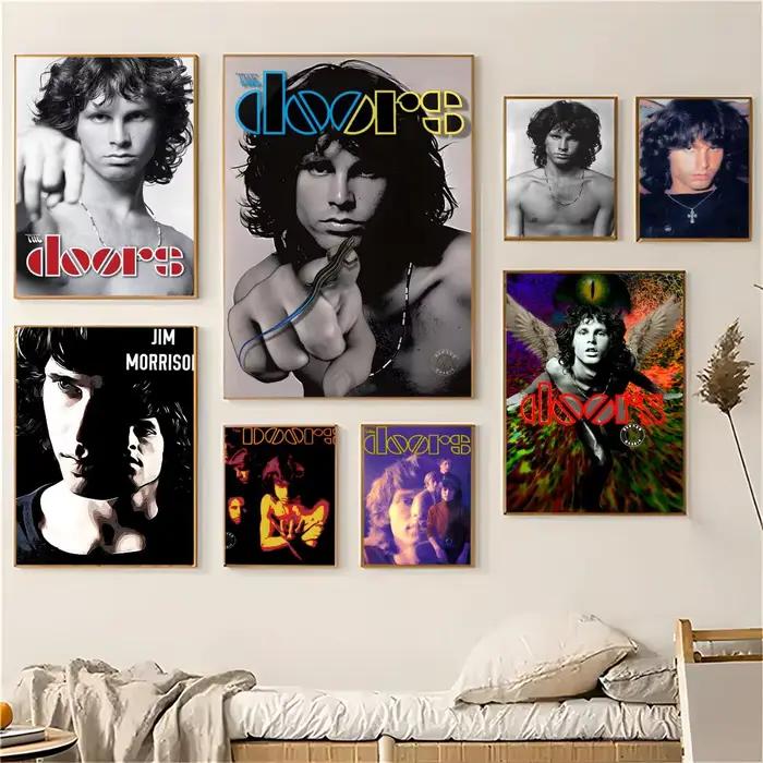 Affiche de groupe de Rock D-Doors Jim Morrison