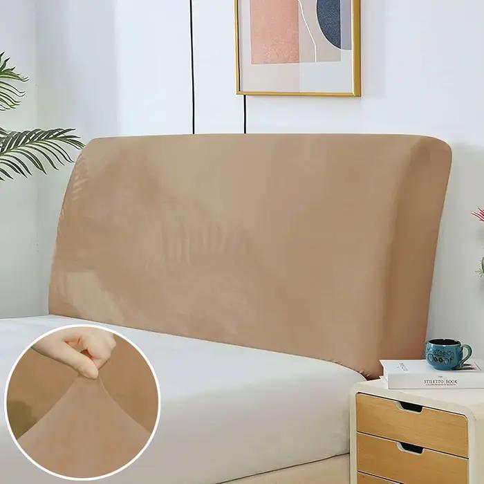 Housse de tête de lit en velours
