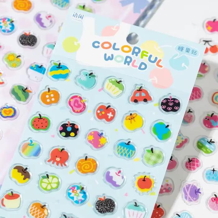 Autocollant de style bonbon Apple Element