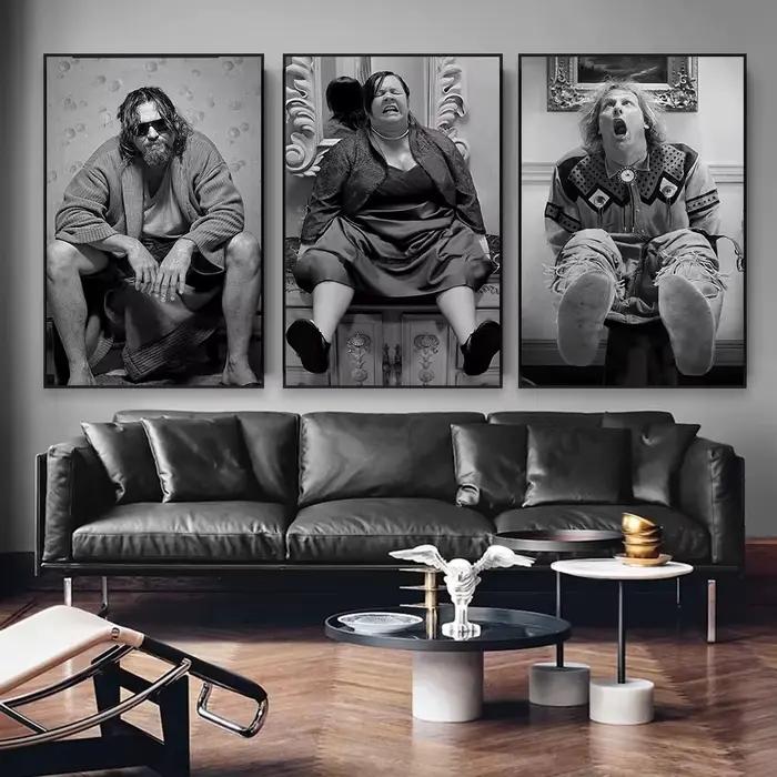 Peinture sur toile d'art de film vintage