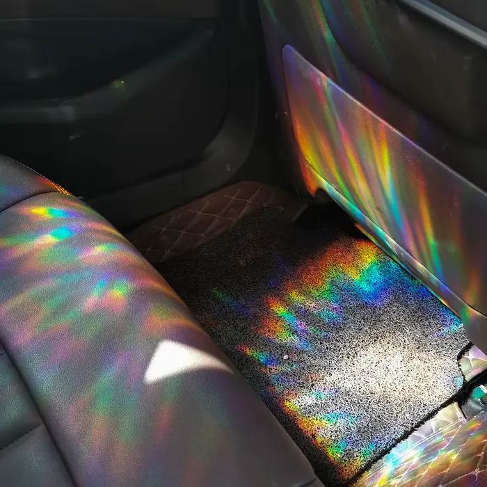 Autocollants de verre électrostatiques en PVC