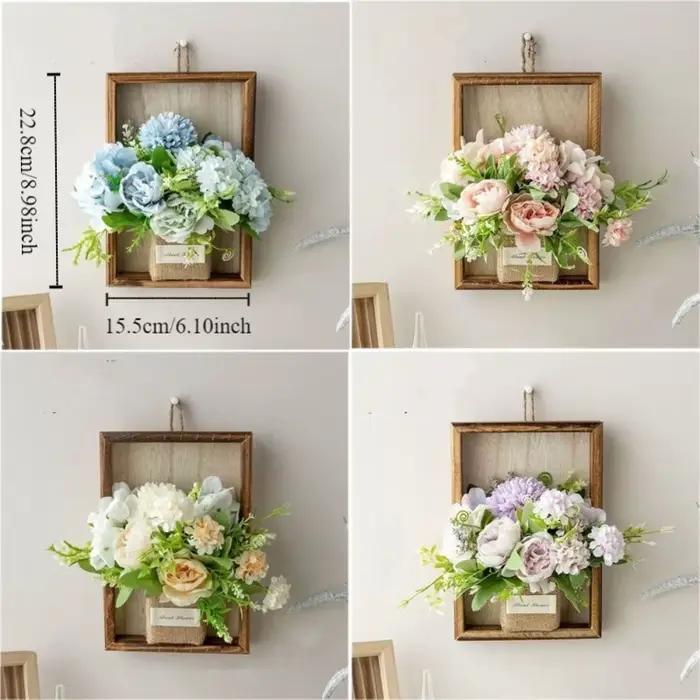 Cadre photo 3D en bois fait main