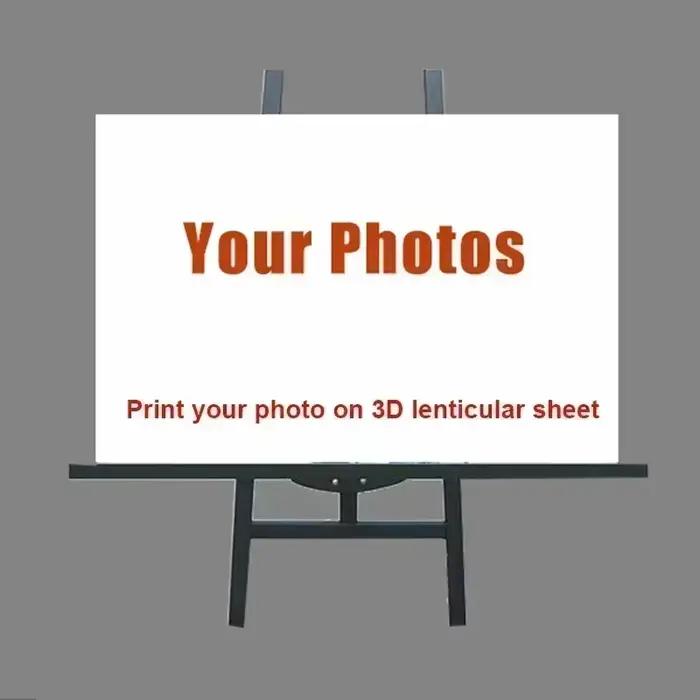 Affiches lenticulaires 3D personnalisées