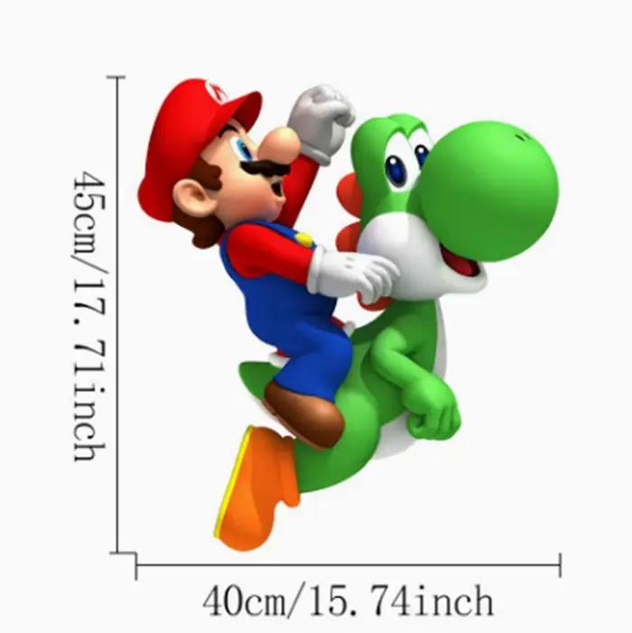 Sticker mural 3D Mario
