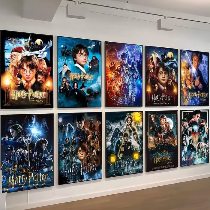 Affiches autocollantes de film Harry Potter