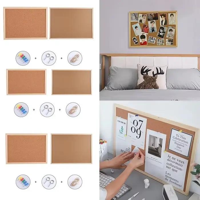 Panneau mural en liège DIY pour photos