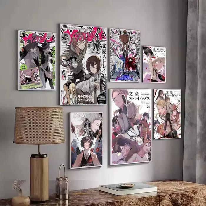 Affiche décorative murale Anime B-Bungo Stray D-DogS
