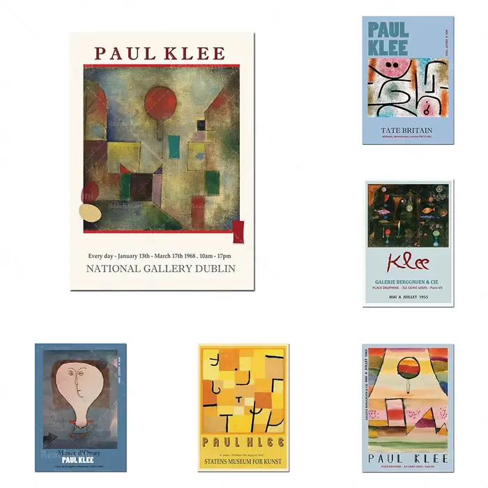 Paul Klee – peinture décorative moderne de Style abstrait classique