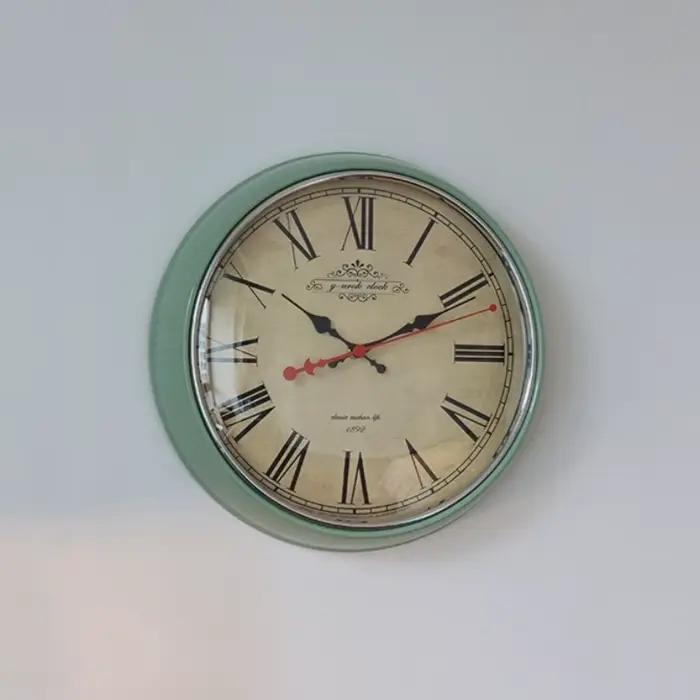 Grande Horloge Murale Américaine, Vintage, Shabby Chic, Salon, Rétro, Décoration de Maison, Chambre à Coucher, Bar Décoratif, Cadeau, SC624