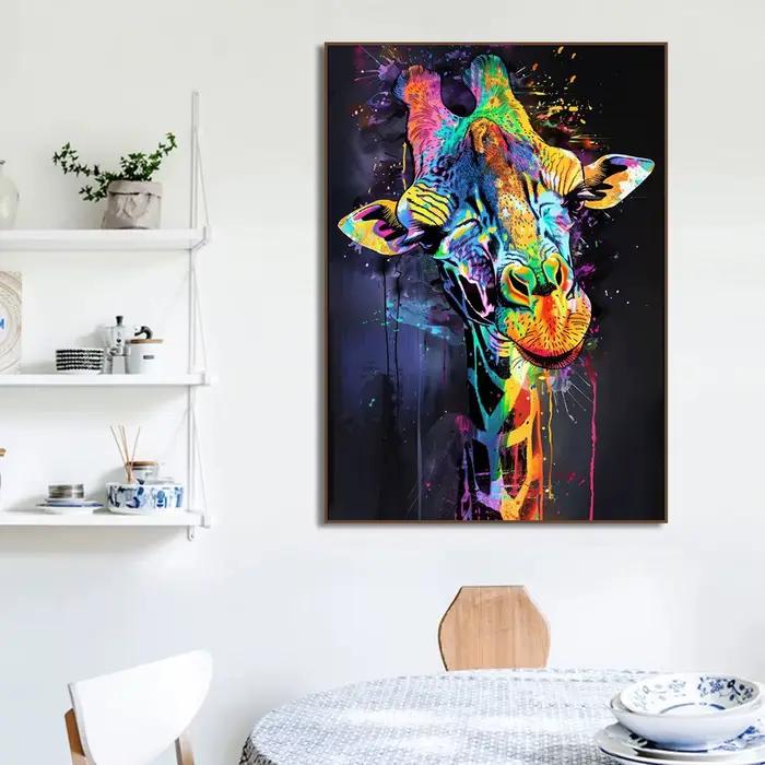 Affiche de peinture sur toile graffiti pour la décoration intérieure