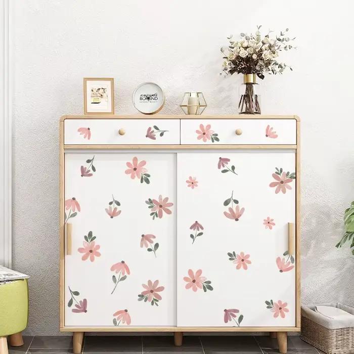 Autocollant mural petite fleur style Bohème