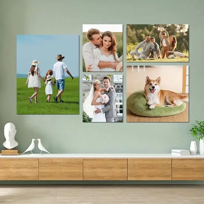 Peinture sur toile personnalisable avec texte personnalisé