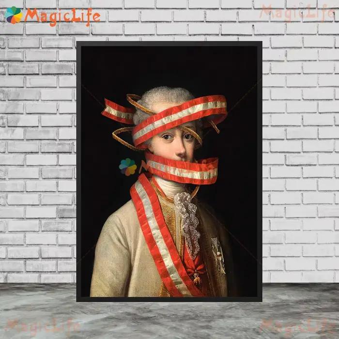 Affiches de Portrait Vintage de l'homme de la Renaissance