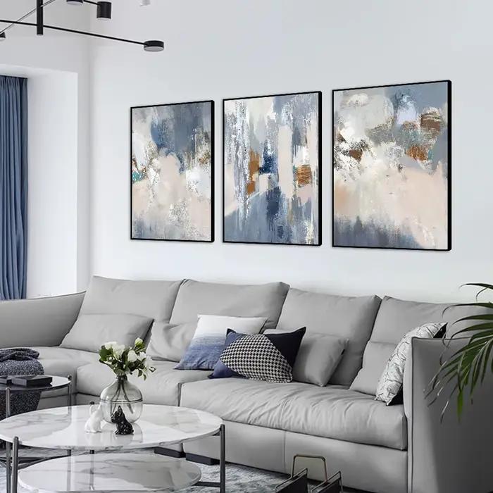 Peinture sur Toile Murale Abstraite Nordique