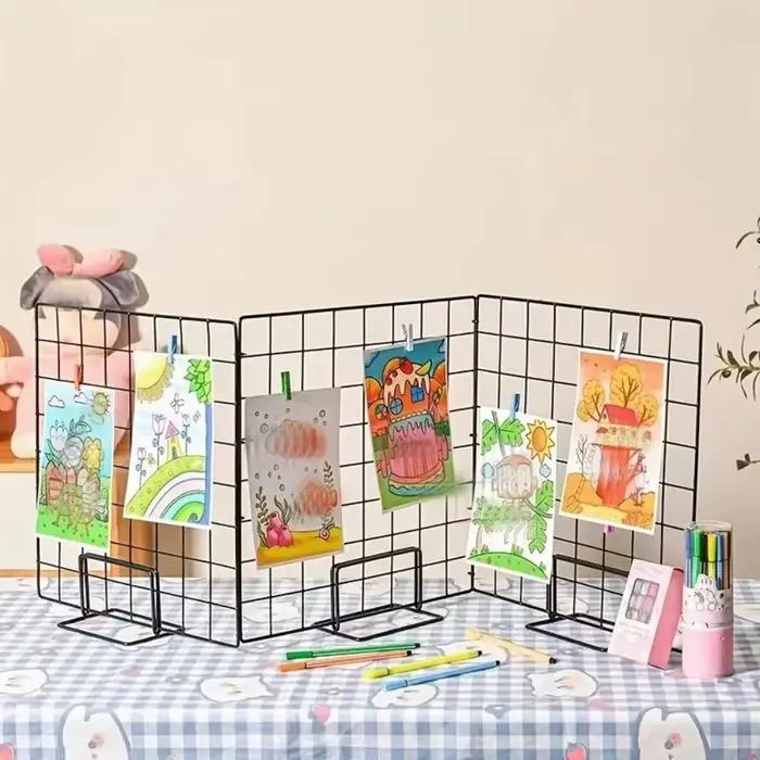 Supports d'art et de photos en grille