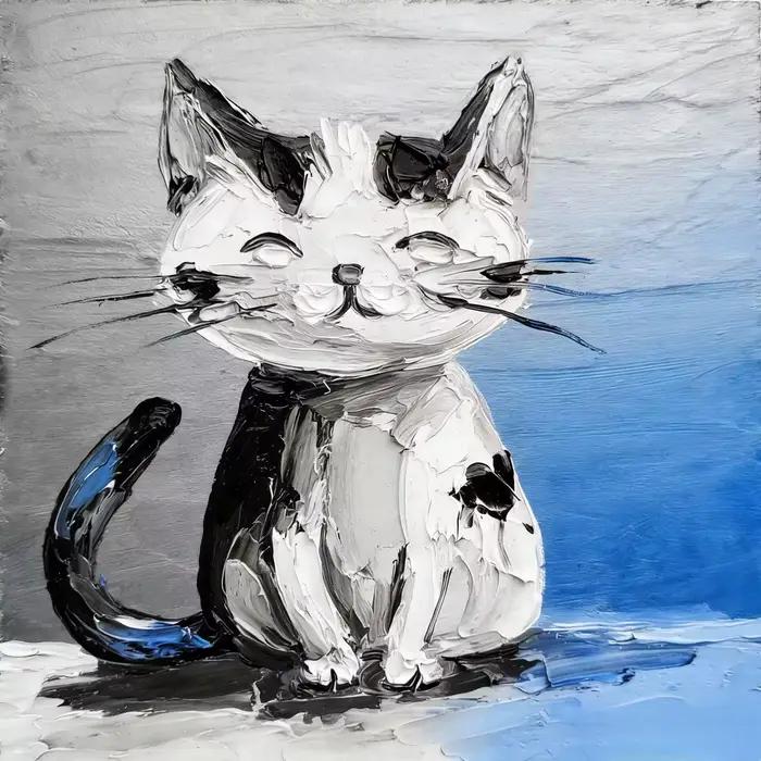 Peinture abstraite moderne