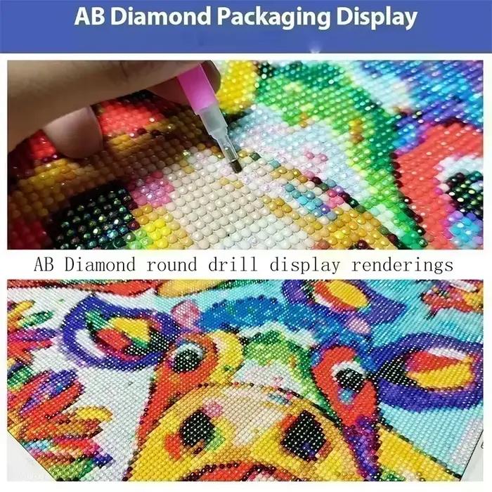 AB perceuse adulte diamant peinture ensemble noël motif nain