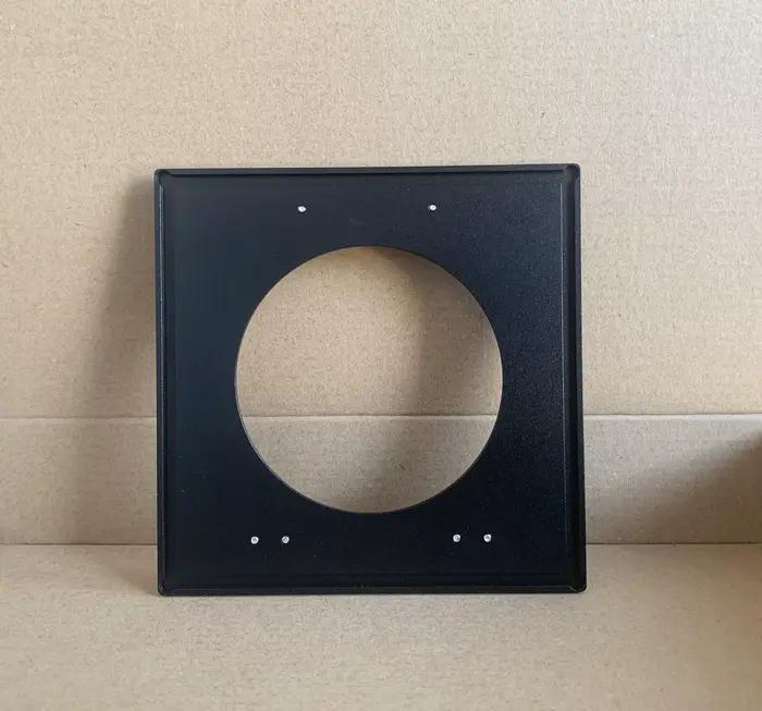 Adaptateur de Conversion de carte d'objectif en métal Sinar 140mm à carte d'objectif Linhof 99X96mm