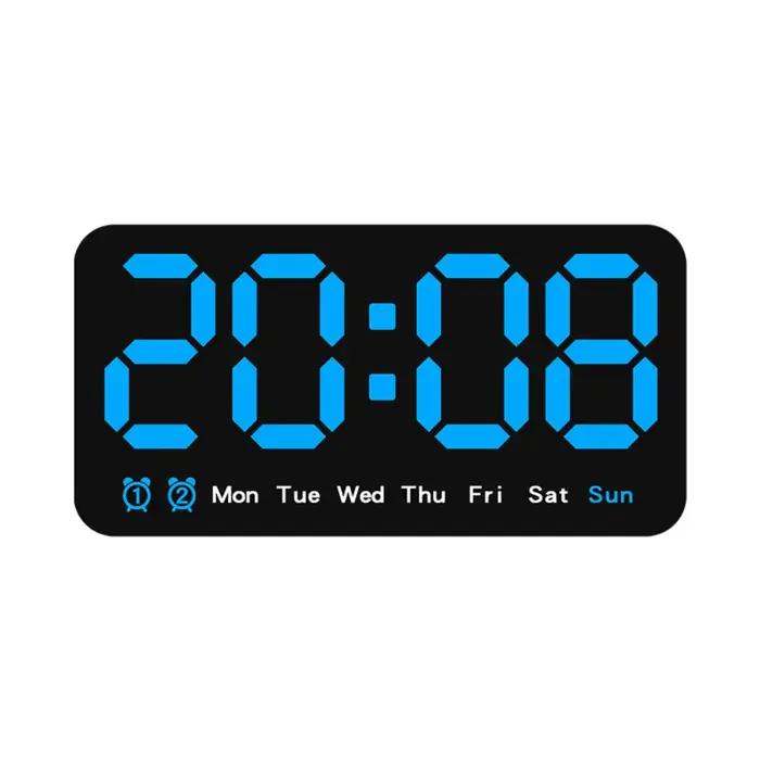 Horloge murale électronique à affichage de la température/Date