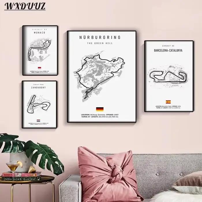 Affiches et imprimés de peinture sur toile
