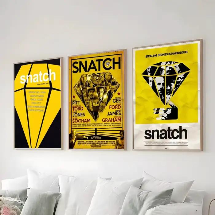 Affiches autocollantes haute définition S-Snatch