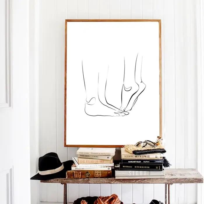 Affiche romantique pour Couple