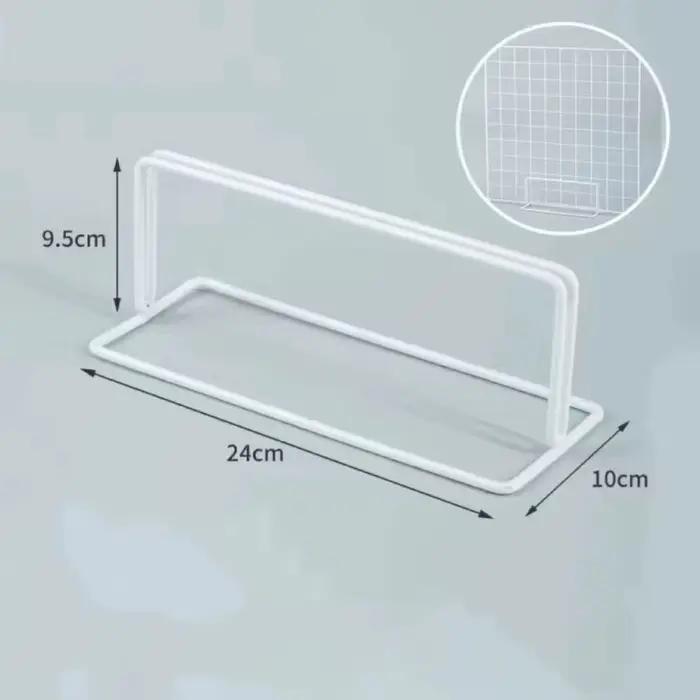 Supports d'art et de photos en grille, supports d'affichage modernes en métal pour panneaux de grille, supports de bureau et supports de cabine à bijoux