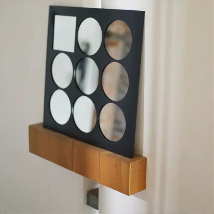 Miroir mural décoratif de Style nordique rétro