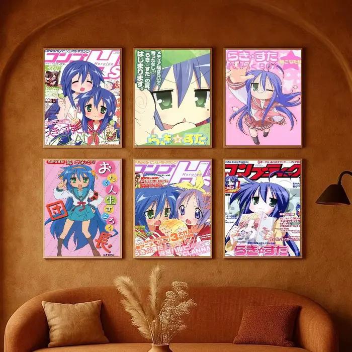 Affiche de dessin animé L-Lucky s-star ANIME