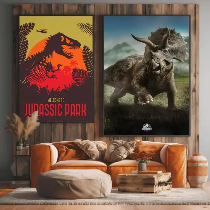 Affiche murale Jurassic Park Dinosaur World