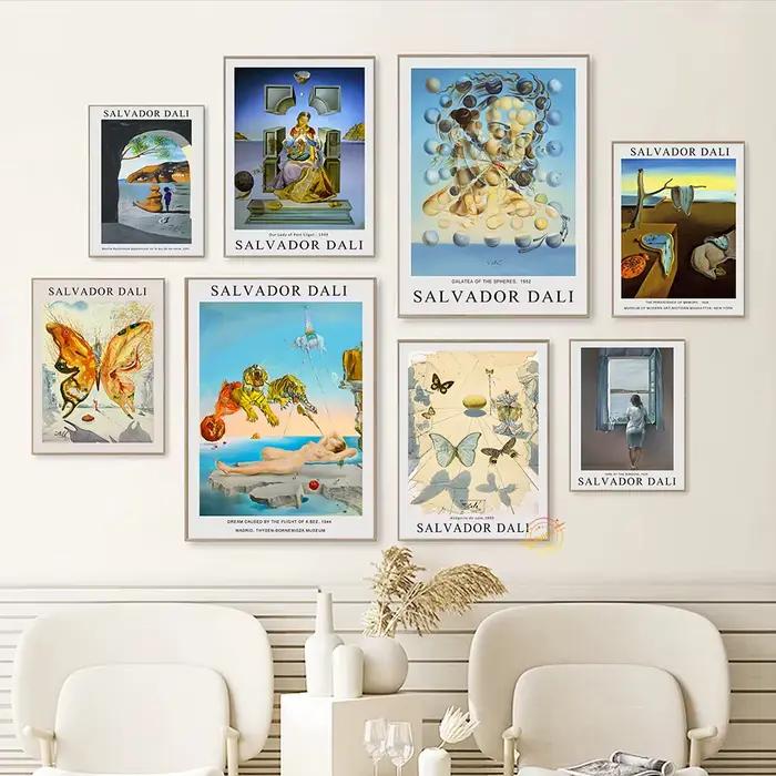 Affiche surréalisme de Salvador Dali