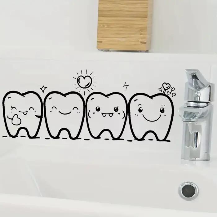 Autocollant mural d'art moderne en PVC imperméable