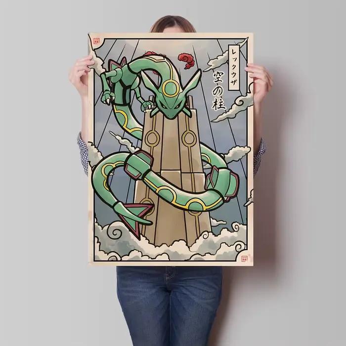 Peinture sur toile Pokemon Lugia