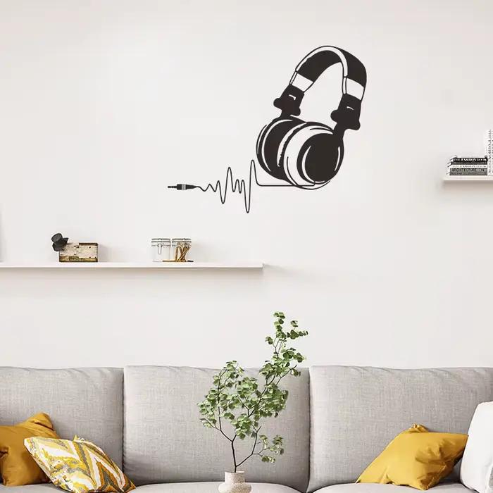 Autocollant mural créatif pour casque de jeu
