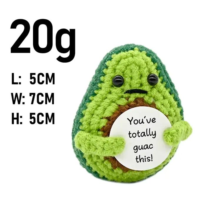 Série Légumes & Fruits : Ensemble de légumes en crochet à énergie positive