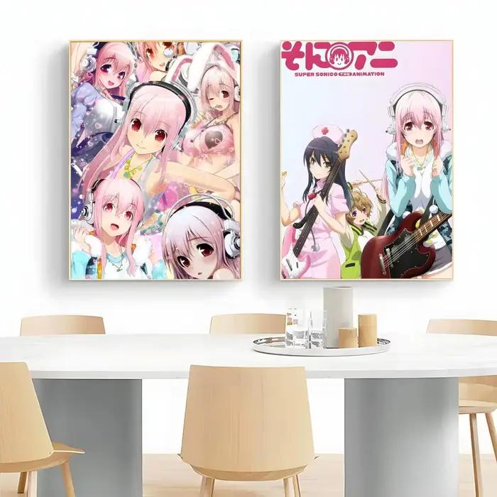 S-Super S-Sonico – affiche murale imprimée