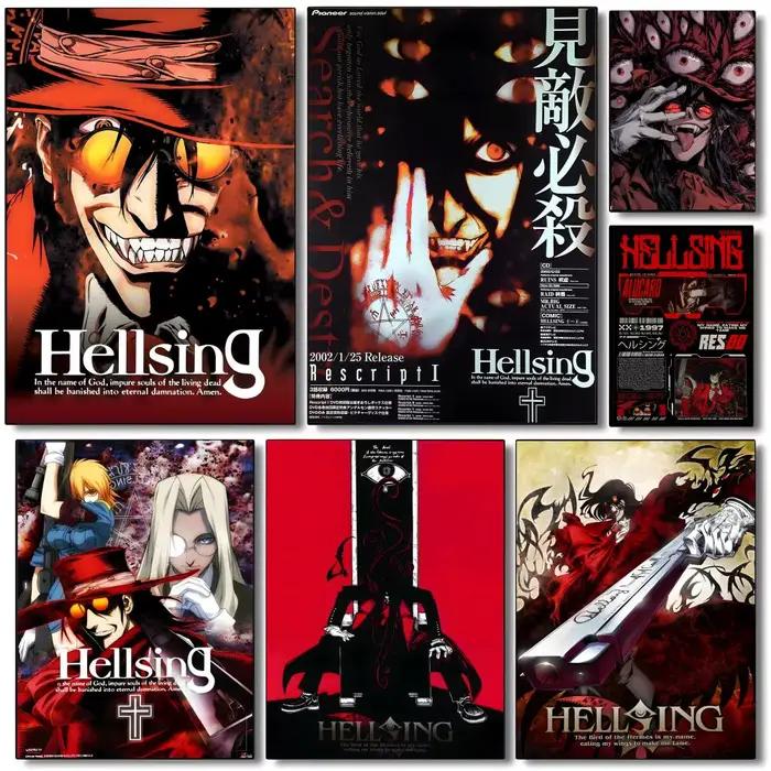 Affiche H-Hellsing, impressions et affiches vintage de haute qualité pour la maison
