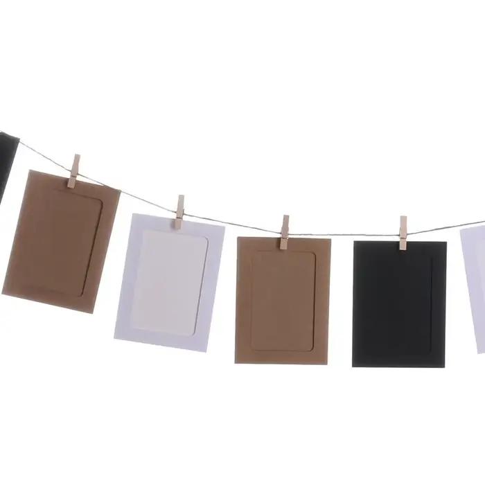 Cadres Photo en papier Kraft 5 pouces