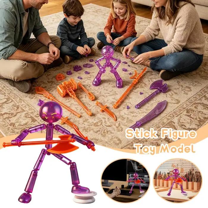 Figurine articulée 3D à poser soi-même