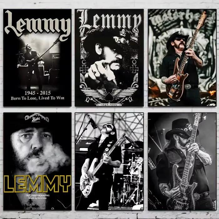 Affiche de chanteur l-hémmy populaire et célèbre