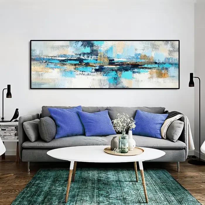 Art mural esthétique abstrait moderne